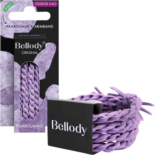 Bellody - Haargummie Elastiek - Bora Bora Paars