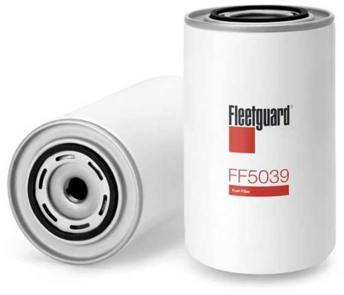 Fleetguard Iveco-motoren Dieselfilter Ff5039 Zilver