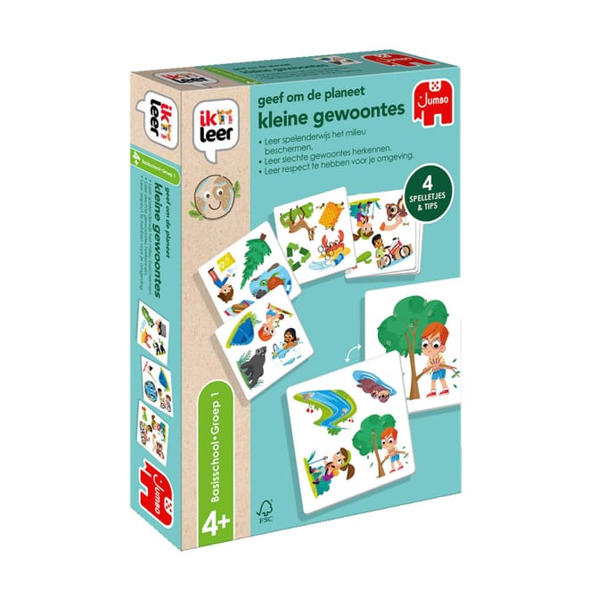 Jumbo - Ik Leer - Geef Om De Planeet - Kleine Gewoontes - Educatief Spel