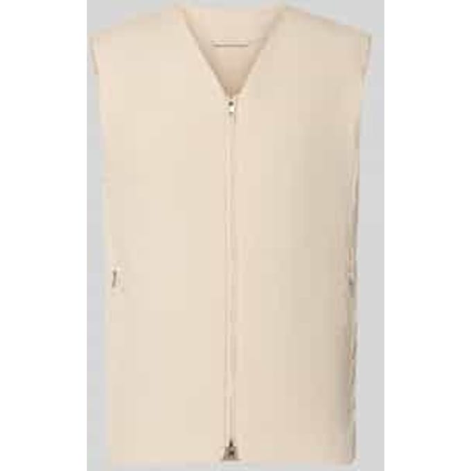 Regular fit bodywarmer met v-hals model 'Marve'