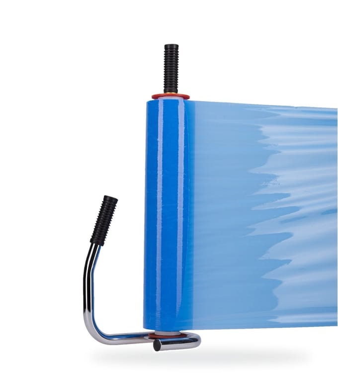 Inpakr Handwikkelfolie Blauw - 50 cm x 300 m - 23 micron - 1 rol