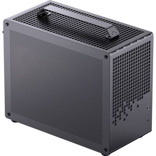 Jonsbo Mini-tower Behuizing, PC-behuizing, Gaming-behuizing Zwart