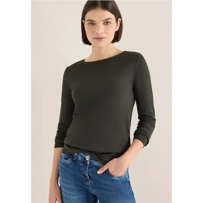 Shirt met boothals