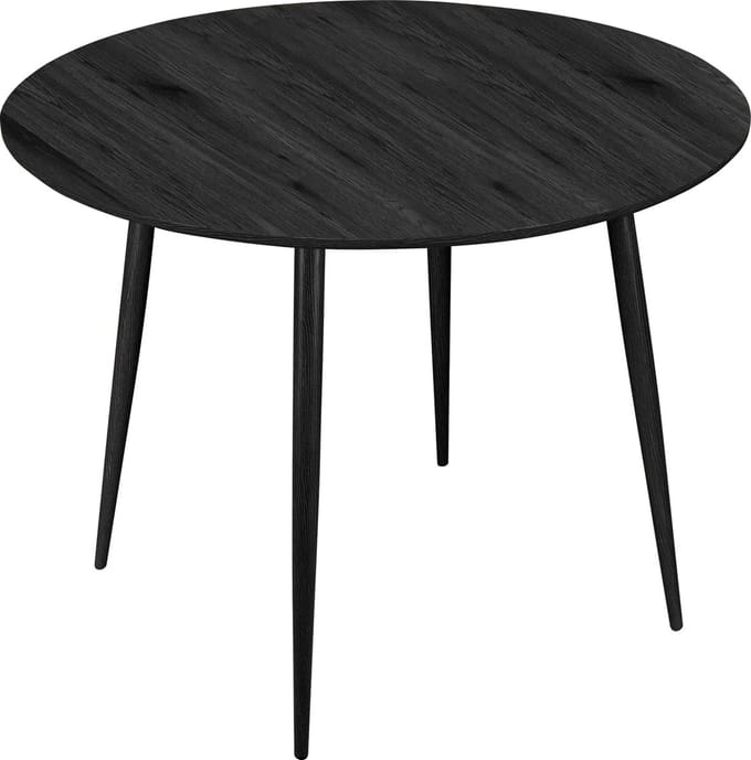 Monza-Eettafel - 100 cm - Zwart