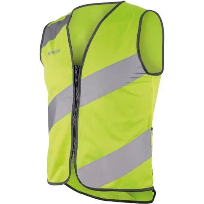 WOWOW Roadie Veiligheidsvestje - Fluojas Fietsen hardlopen - Small