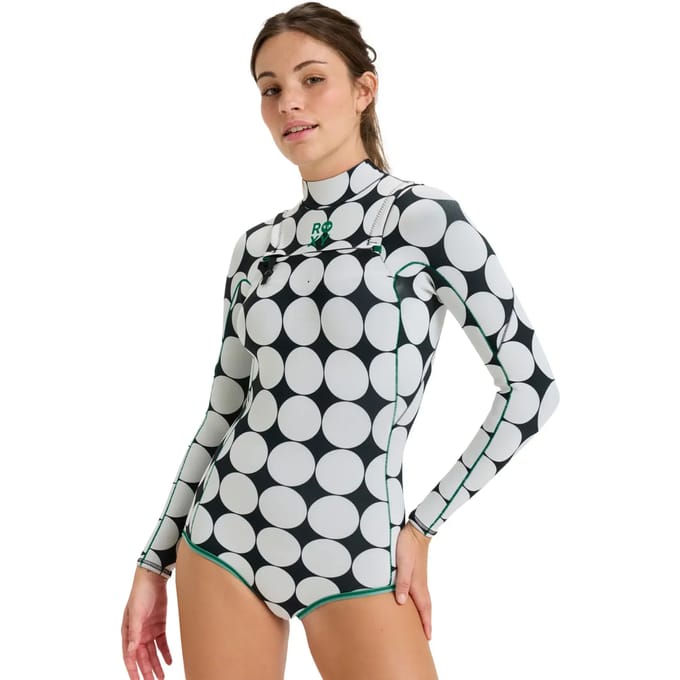 Dames zwempak uit 1 stuk Roxy Rise Natural 1.5 mm