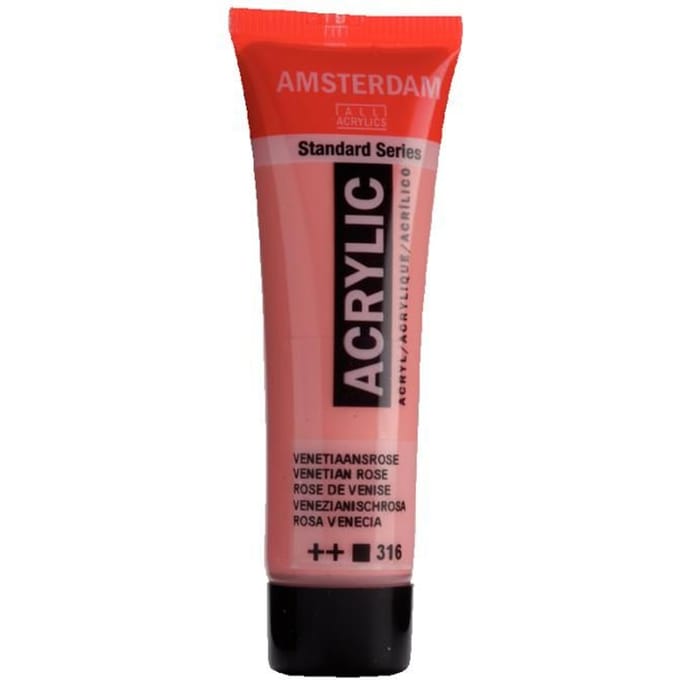 Verf - Acryl - 316 - Venetiaans roze - Amsterdam - 20ml