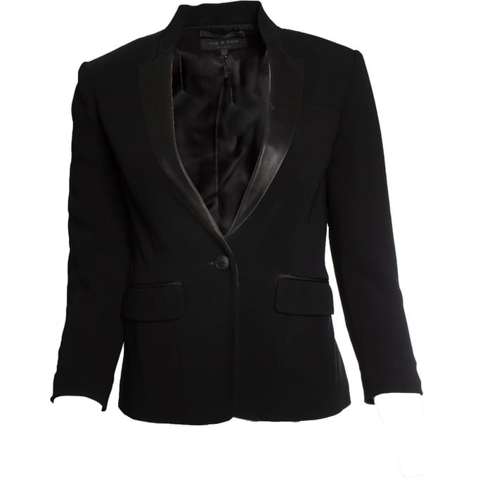 Rag & Bone, zwarte blazerjack
