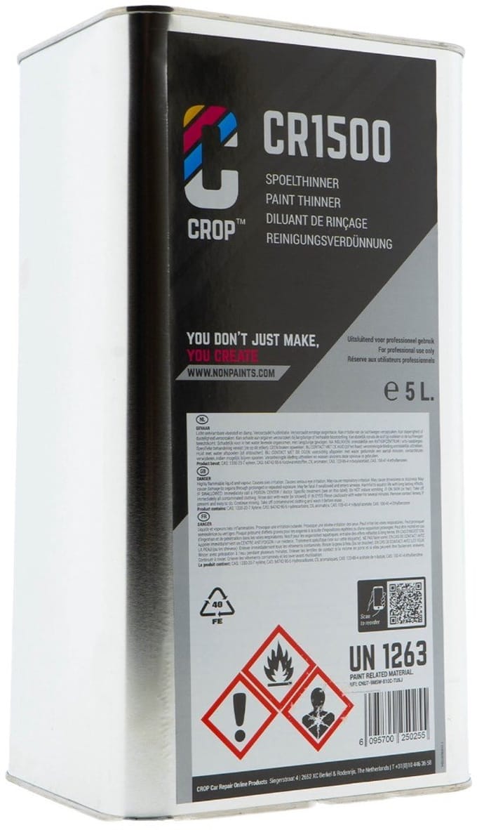 CR1500 Spoelthinner - 5 liter Jerrycan