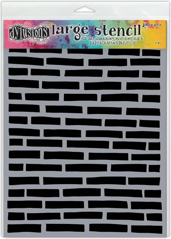 Ranger - Dylusions Stencil - slats
