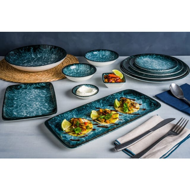 Bonna Pizzabord - Sepia - Porselein - 32 cm - set van 2