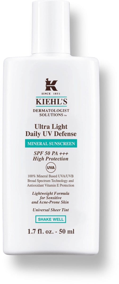 Kiehls - Ultra Light Daily Uv Defense Mineral Sunscreen Spf 50 - Protective Cream