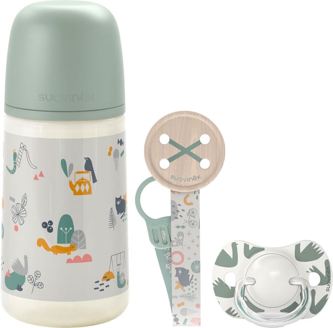 Suavinex A Walk In The Park Green Gift Set SXSAZ3083843