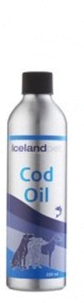 Icelandpet Cod Oil - Voedingssupplement - 250 ml Hond/Kat