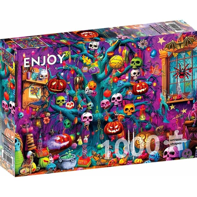 Enjoy Puzzle legpuzzel Nightmare Manor - 1000 stukjes Halloween.
