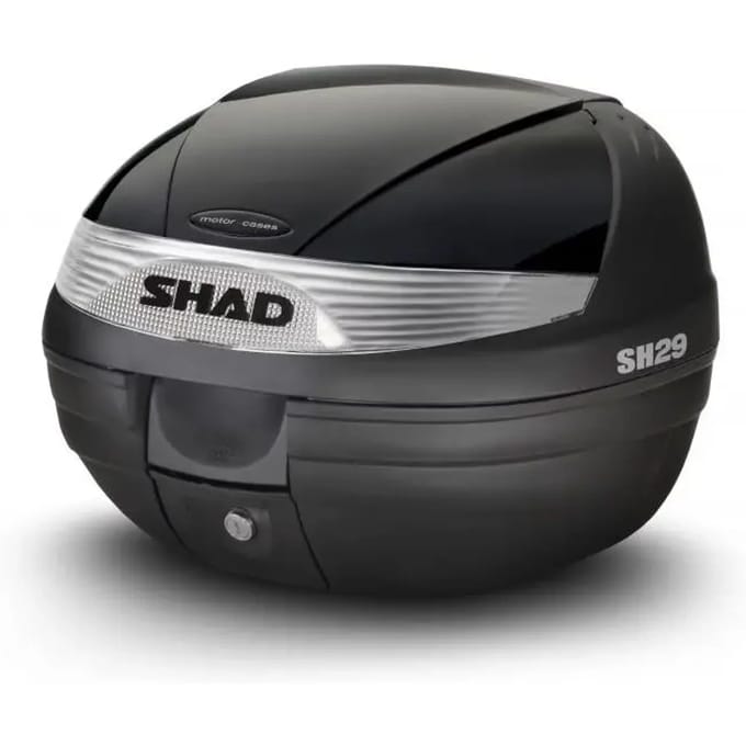 Couvercle Noir Métal pour top case Shad SH29 pour moto Scooter Neuf