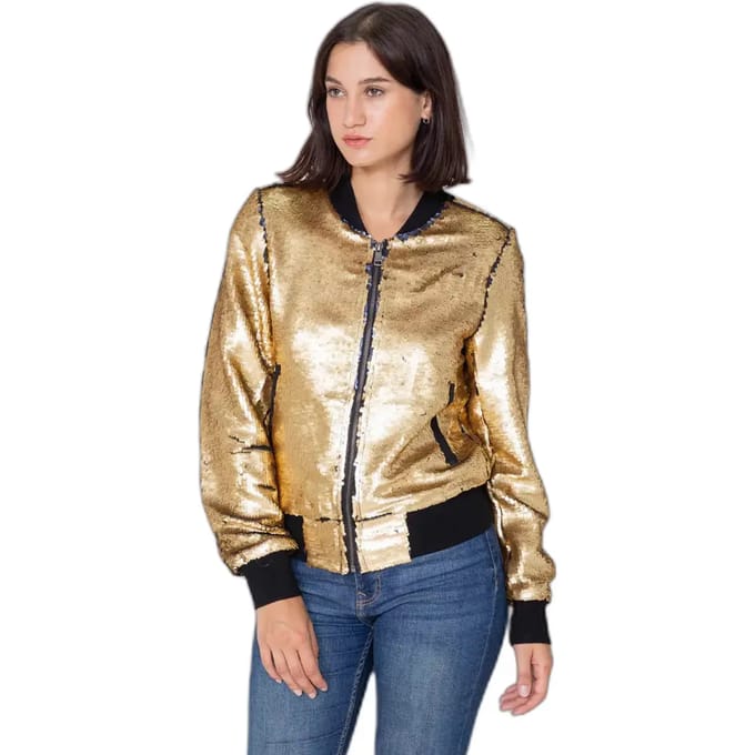 Damesjas Bombers Glitter