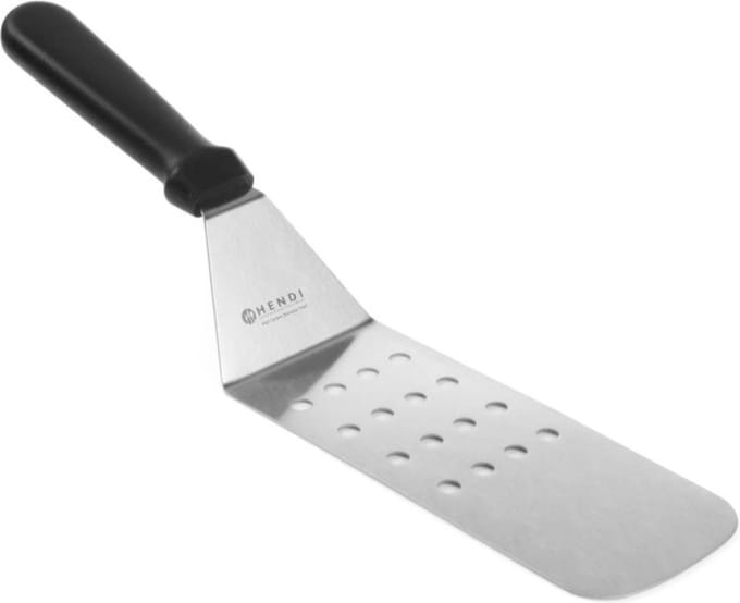 HENDI Flexibele geperforeerde turner – 375x75 mm – zwart – vaatwasserbestendig
