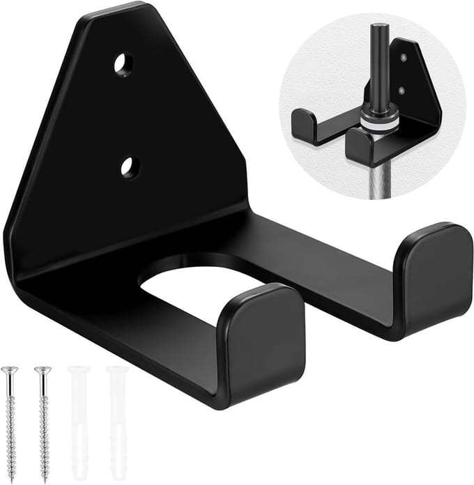 Dumbbell Rack voor Thuis en Gym, Verticale Wandhouder voor Dumbbells, Ruimtebesparende Opslag met Bevestigingsschroeven