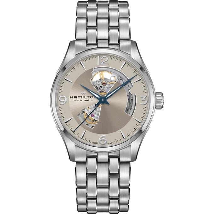 Hamilton Open Heart H32705121 Jazzmaster Open Heart Horloge