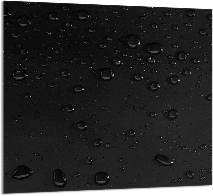 TMK ArtDeko Serie - Snijplank - 65x60 cm - Glas - Krople