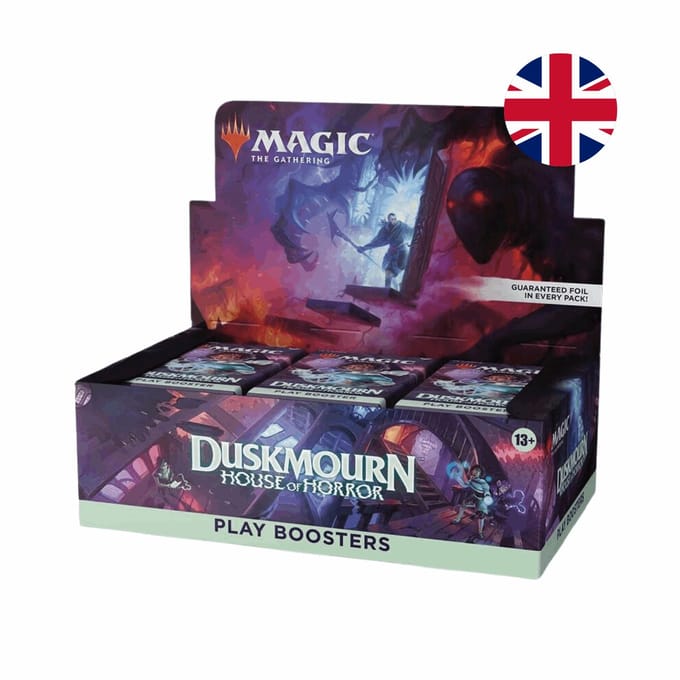 Magic: The Gathering - Duskmourn: House of Horror Play Booster Display (36 Boosters) - UK