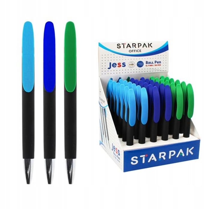 Starpak Automatische Pen 0.7mm Zwart