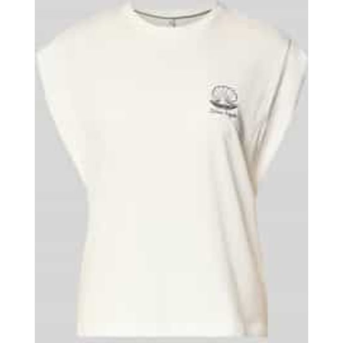regular fit T-shirt van puur katoen model 'SHELINA'