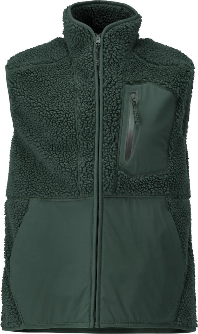 Mascot Customized Bodywarmer met rits 22465-682 - Bosgroen - 2XL