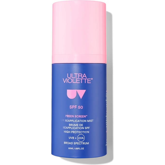 Ultra Violette Preen Screen Spf 50 Reapplication Mist Skinscreen™