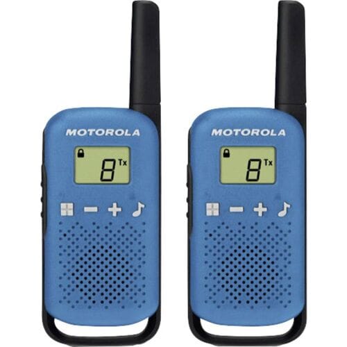 Motorola Solutions B4P00811LDKMAW TALKABOUT T42 blau PMR-portofoon Set van 2 stuks