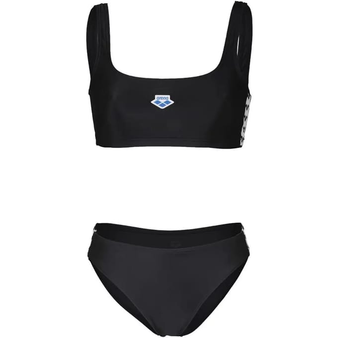 Dames zwempak 2-delig Arena Icons Bralette Solid