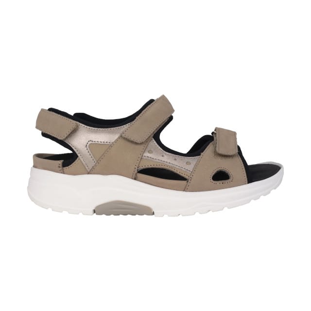 Waldläufer H-Yvonne - dames sandaal - Taupe - maat 37 (EU) 4 (UK)