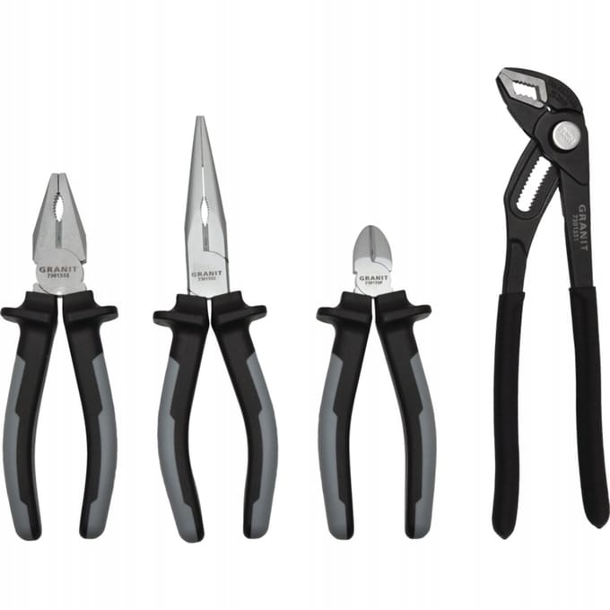 GRANIT BLACK EDITION Tangenset, 4 Delen