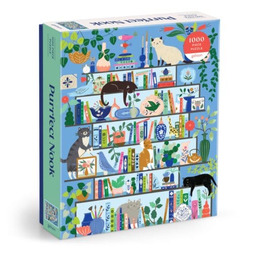 Purrfect Nook 1000 Piece Puzzle - Galison