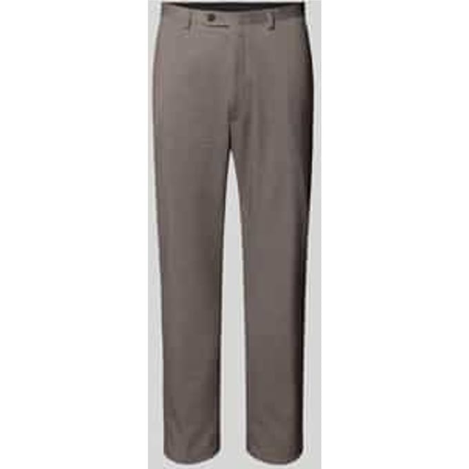 Slim fit pantalon met achterzakken, model 'Ano'