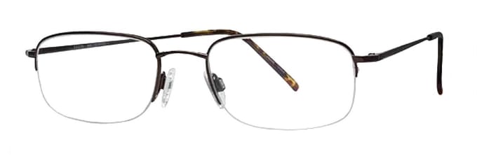 Flexon FLEXON 606 Coffee 218 54/19/145 MAN Brilmonturen