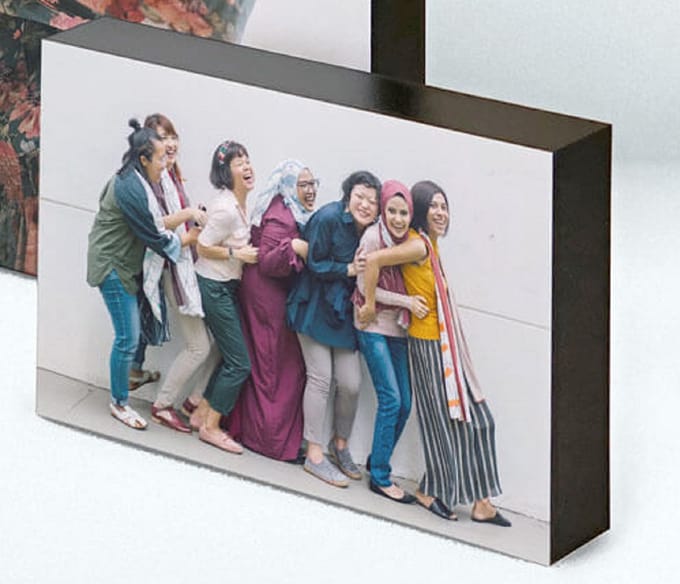 Peleman - Light Photo Panel 10 x 15 cm- Peel & Stick - zwart