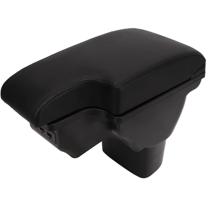 Auto Armsteunbak Interieur Middenconsole Voor USB Opbergruimte Zwarte Doos Vervanging voor Juke black