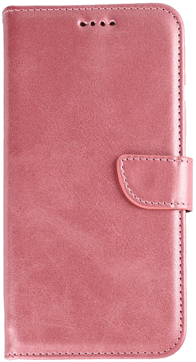 Rixus Bookcase For Samsung Galaxy S25 Edge Pink