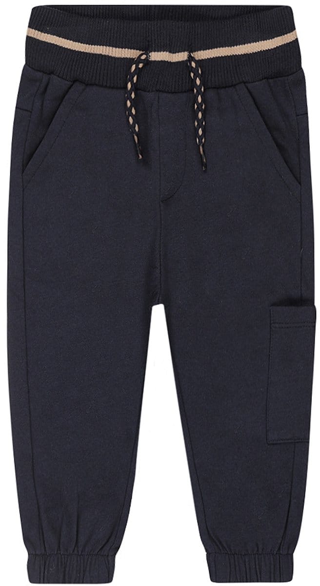 Dirkje Navy Cotton Broek