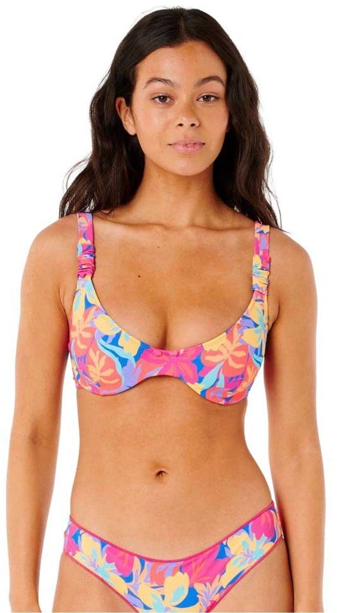 Rip Curl Es Vedra D-dd Balconette Bikinitop Veelkleurig L Vrouw