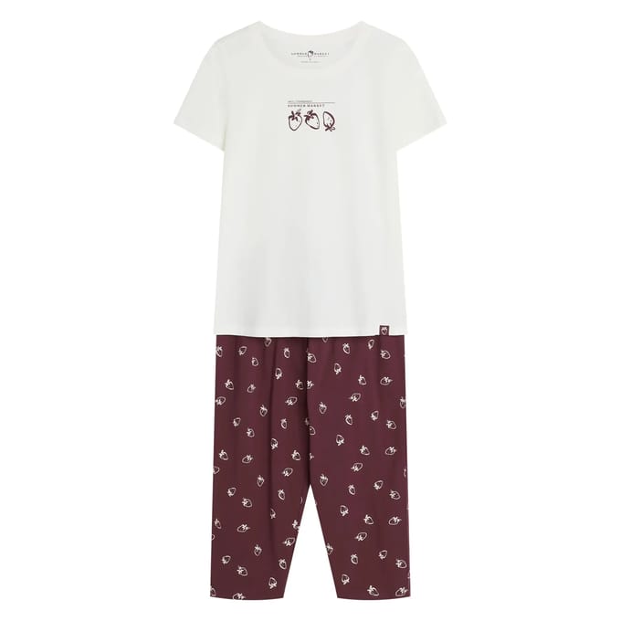 3/4 pyjama voor dames Henderson Evika