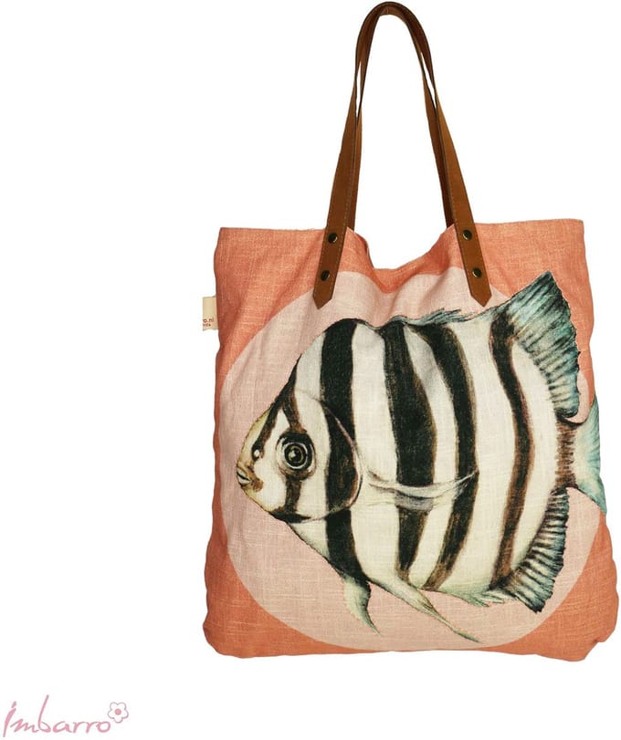 Imbarro Shopper - Tas - Strandtas - Katoen - Bassa - 45x45cm
