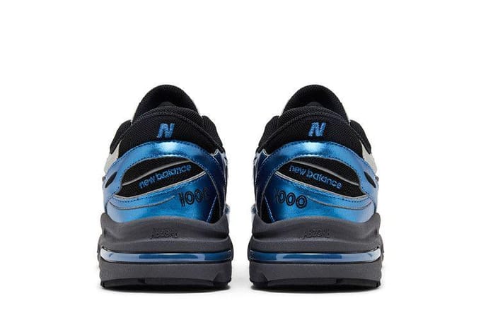 New Balance 1000 Metallic Blauw 38.5 gray