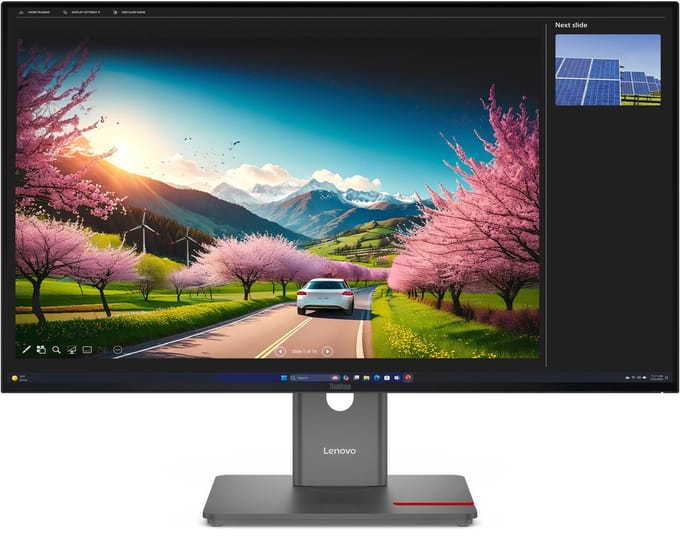 Lenovo ThinkVision P32UD-40 - 3840x2160 (4K) - 120Hz - IPS - 140W USB-C - KVM switch