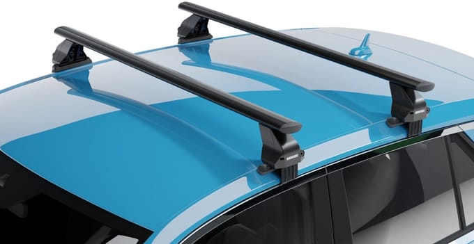 Dakdragers geschikt voor Renault Modus 2004-2012 Menabo Omega Plus zwart