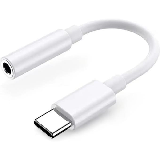 Samsung GP-TGU023AEAWW Jackplug / USB-C Audio Adapter [1x Jackplug female 3,5 mm - 1x USB-C] Wit