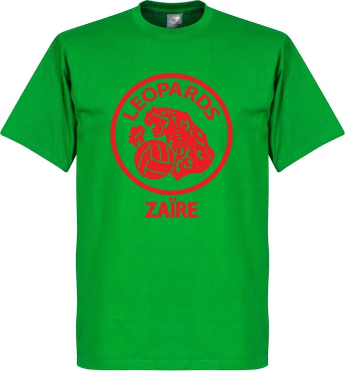 Zaïre Leopards T-Shirt - Groen - M