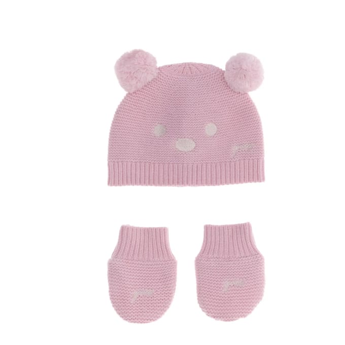 Bobbelmuts met pompon voor babyjongen Guess